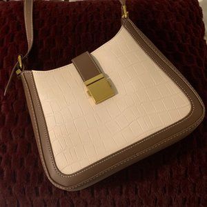 Brand New Faux Croc-Leather Bag